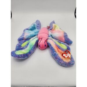 Ty Beanie Buddies Flitter the Butterfly Plush Toy 2000 New with Tags